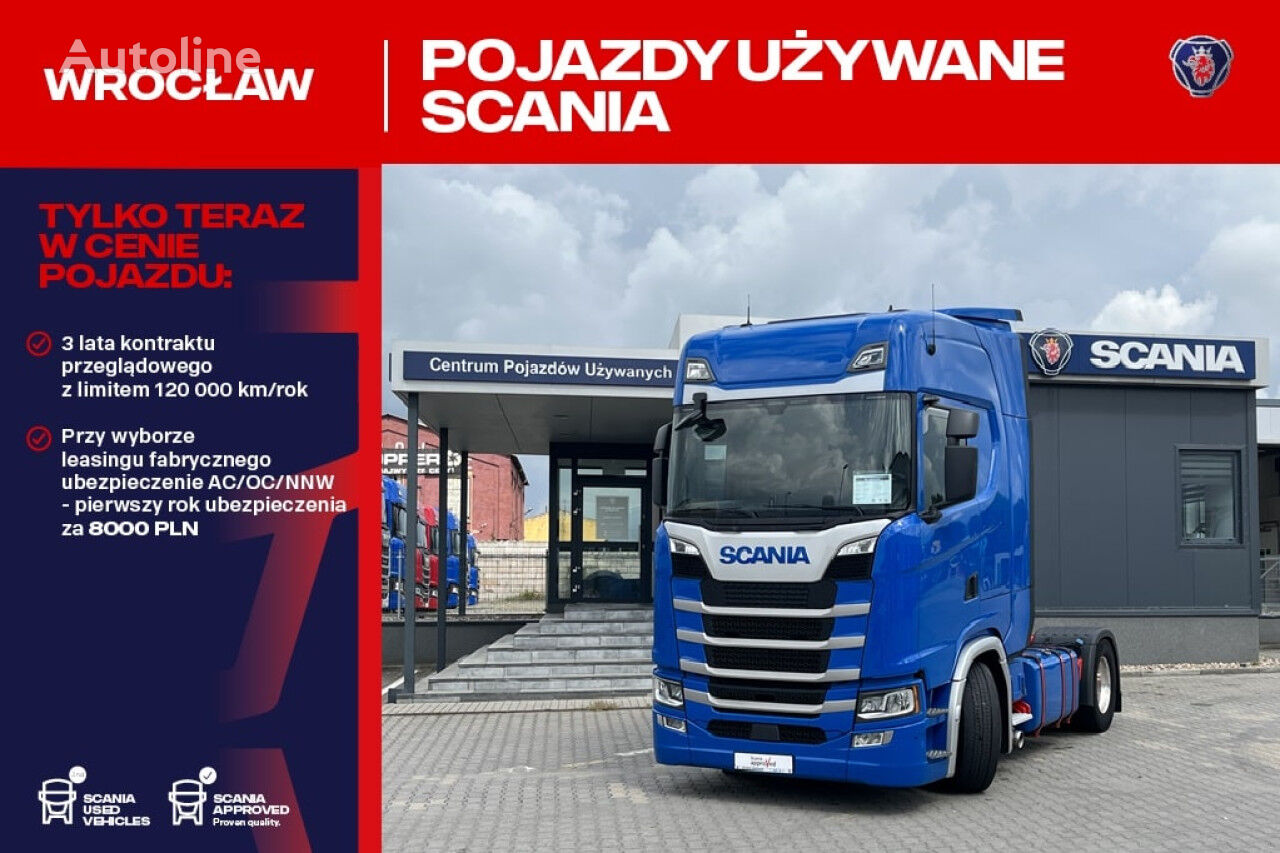 тягач Scania S 500 Aluminiowe