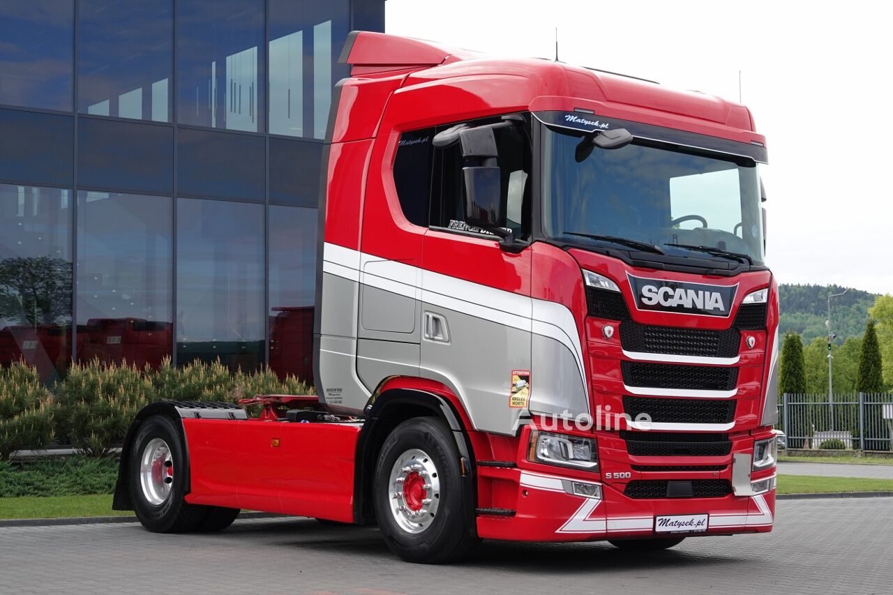 Scania S 500 / RETARDER / HYDARAULIKA FULL AIRMATIC / I-PARK COOL / AL truck tractor for sale | Autoline NG Scania S 500 / RETARDER / HYDARAULIKA FULL AIRMATIC / I-PARK COOL / AL truck tractor - Autoline