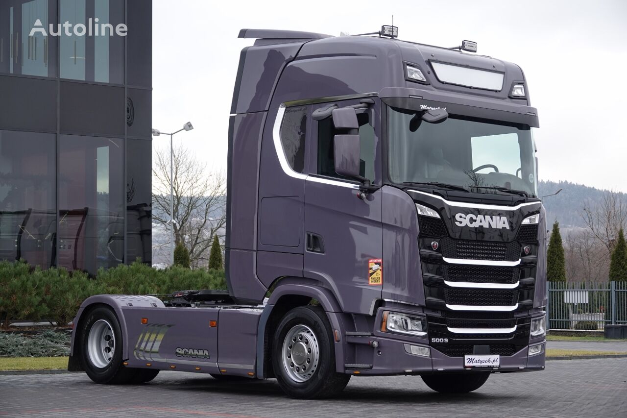 vilkikas Scania S 500 / RETARDER / I-PARK COOL / SKÓRY / PO KONTRAKCIE SERWISOWY