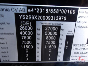 Tracteur routier Scania S 770 - 6x2/4 - V8 - HIGHLINE - FULL AIR - ALCOA à vendre - Image 18 | Autoline BF Tracteur routier Scania S 770 - 6x2/4 - V8 - HIGHLINE - FULL AIR - ALCOA | Image 18 - Autoline