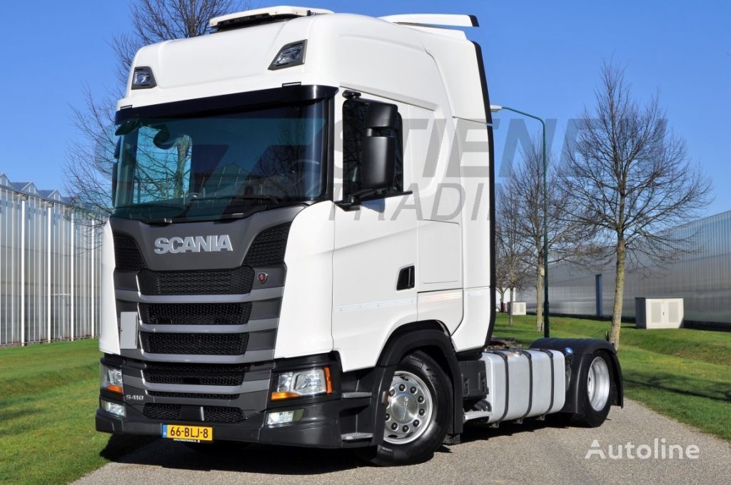 Scania S410 S - HIGHLINE - RETARDER - FULL AIR - NIGHTAIRCO tractora