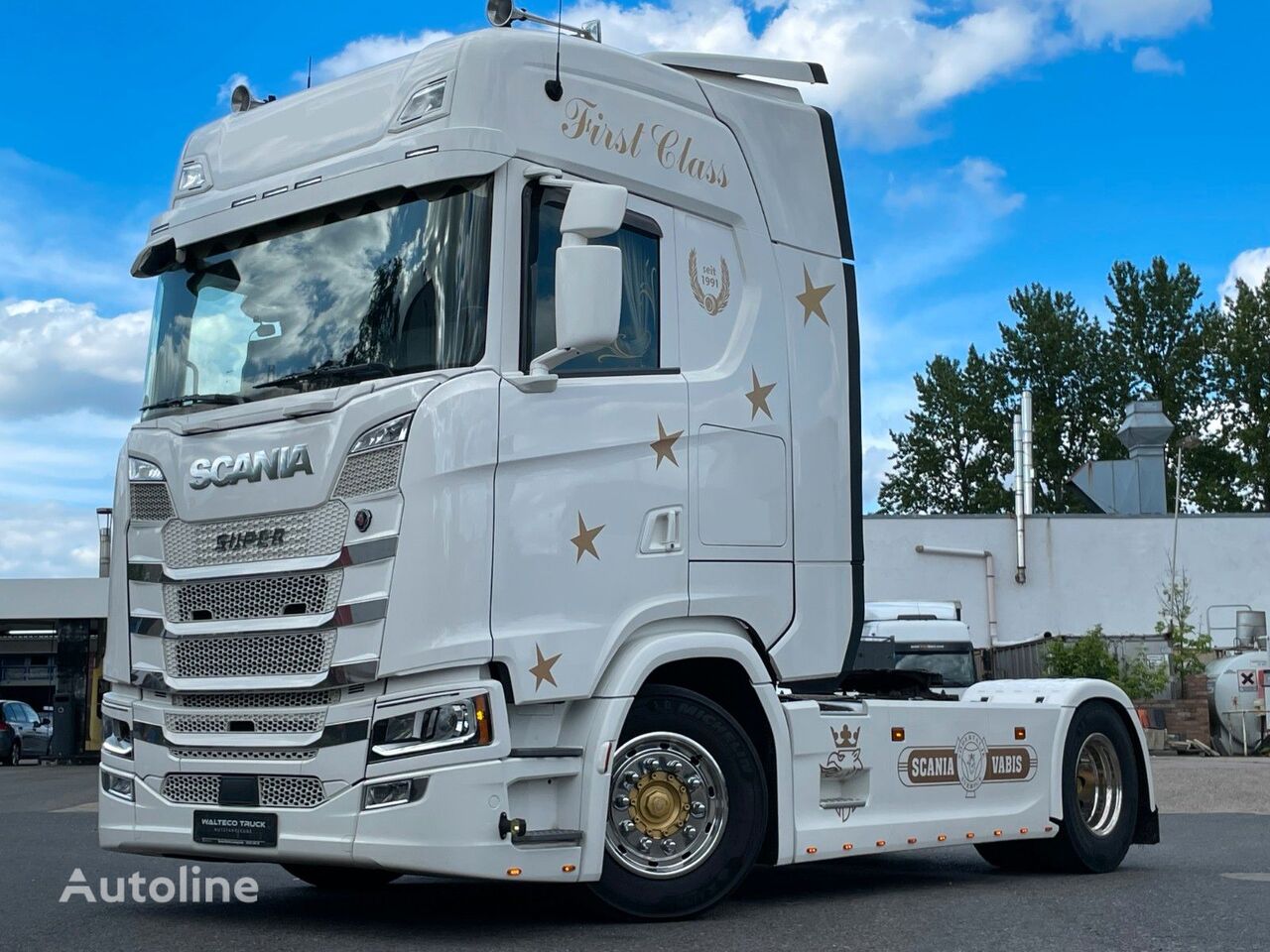 트랙터 트럭 Scania S450