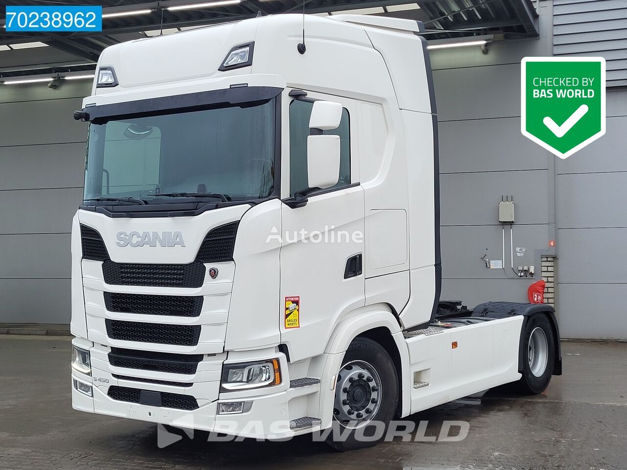 Scania S450 4X2 Retarder 2 xTanks Standklima Led Euro 6 Sattelzugmaschine