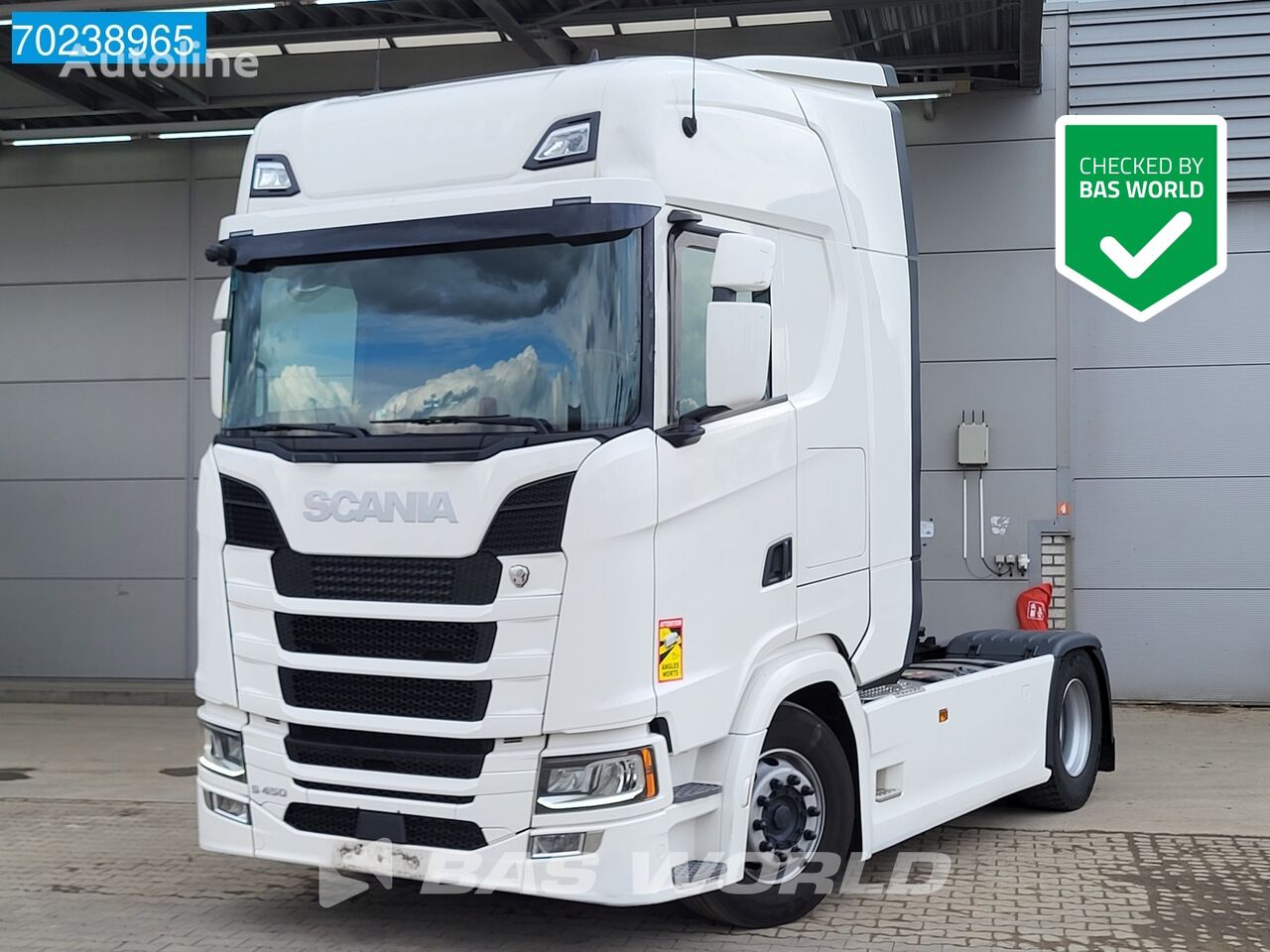 Scania S450 4X2 Retarder 2x Tanks Highline Standklima LED Euro 6 truck tractor