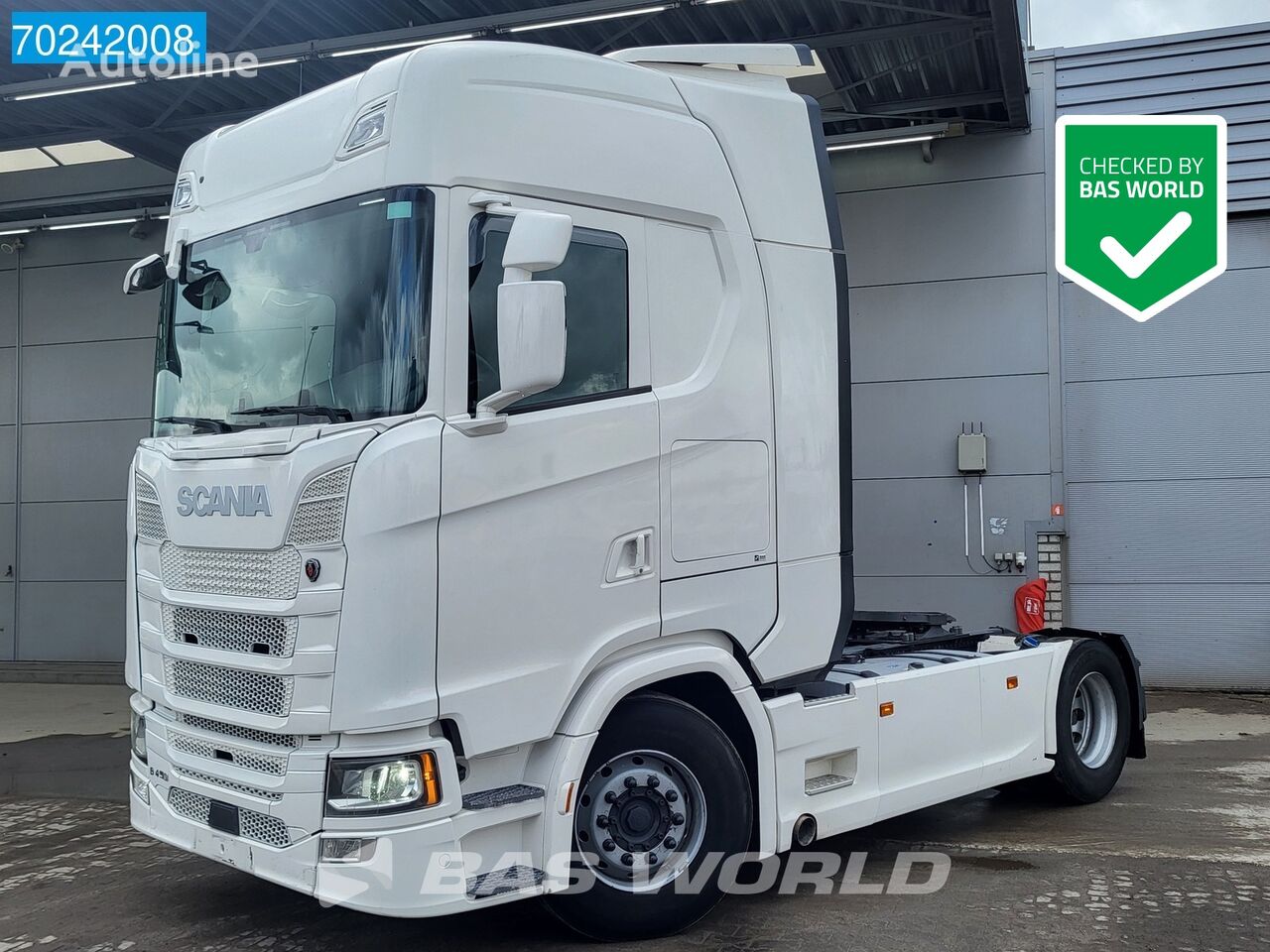 тягач Scania S450 4X2 Retarder 2x Tanks Standklima LED Euro 6