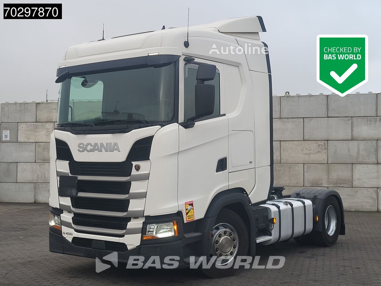 Scania S450 4X2 Retarder 2xTanks Navi Euro 6 truck tractor for sale | Autoline ZW Scania S450 4X2 Retarder 2xTanks Navi Euro 6 truck tractor - Autoline