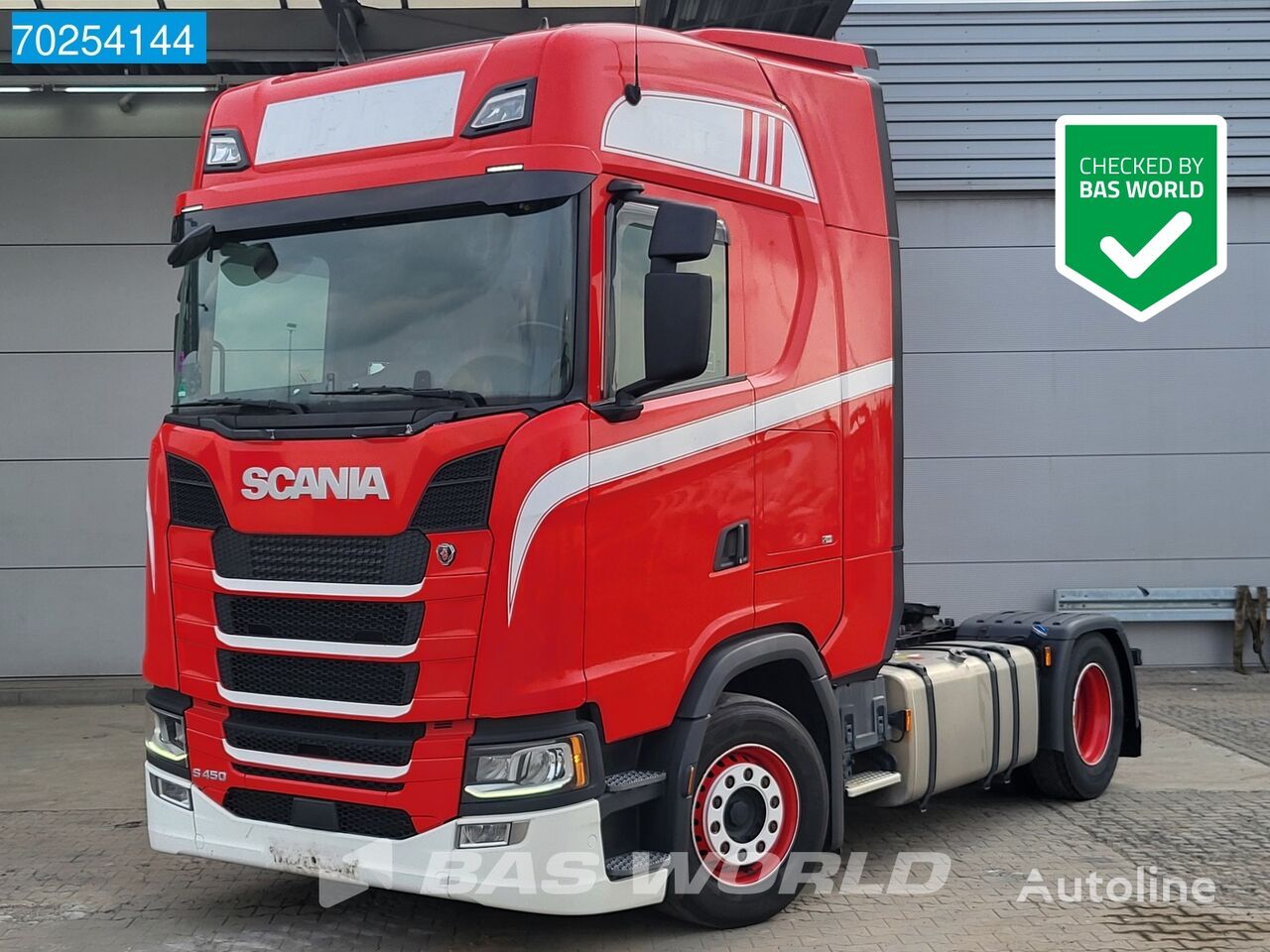 Scania S450 4X2 Retarder ACC LED Navi 2x Tanks truck tractor