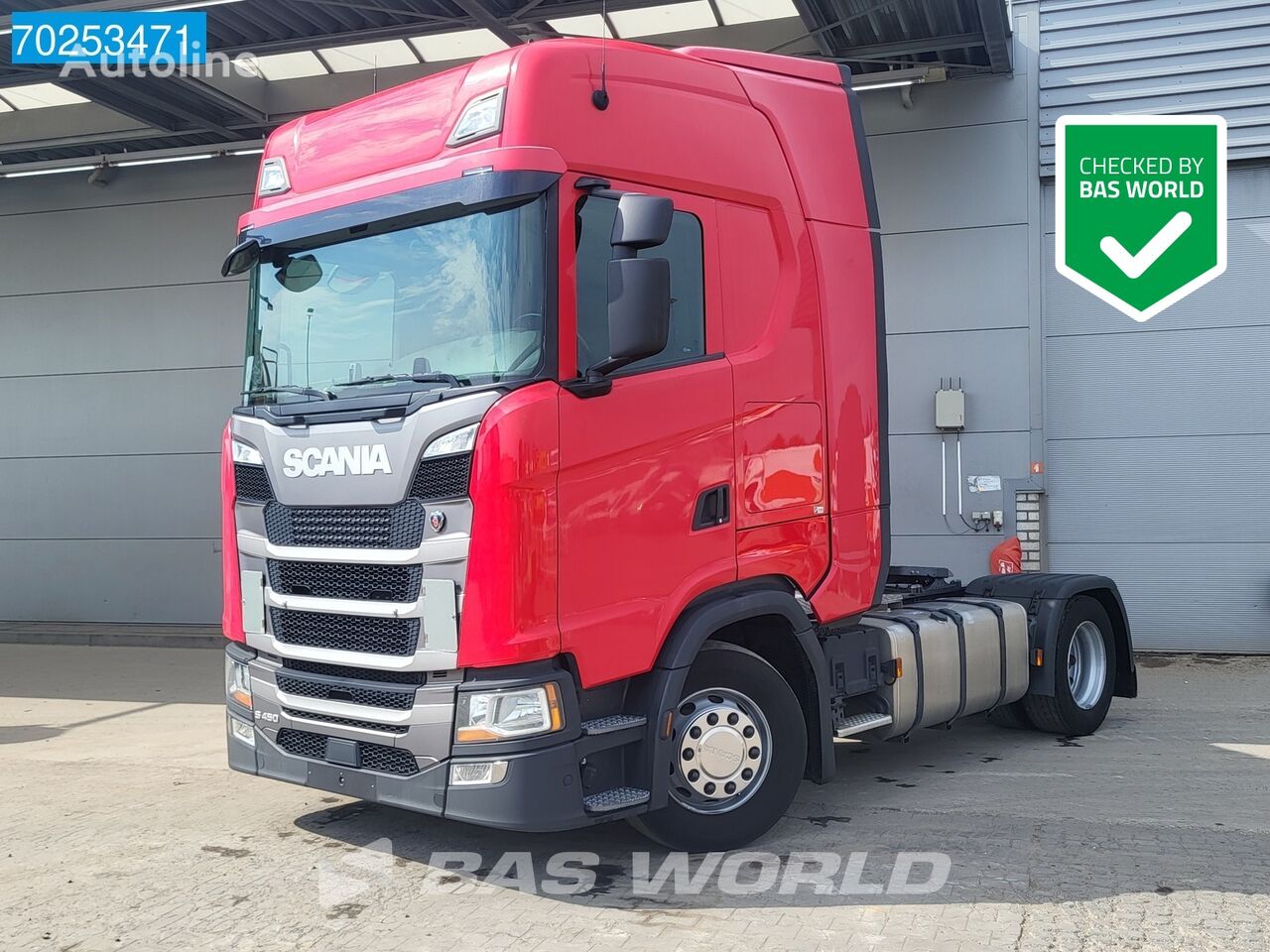 트랙터 트럭 Scania S450 4X2 Retarder CS20H ACC Highline