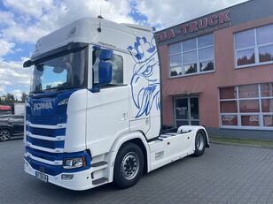 тягач Scania S450 HYDRAULIKA ŁADNA I BOGATA NOWE OPONY