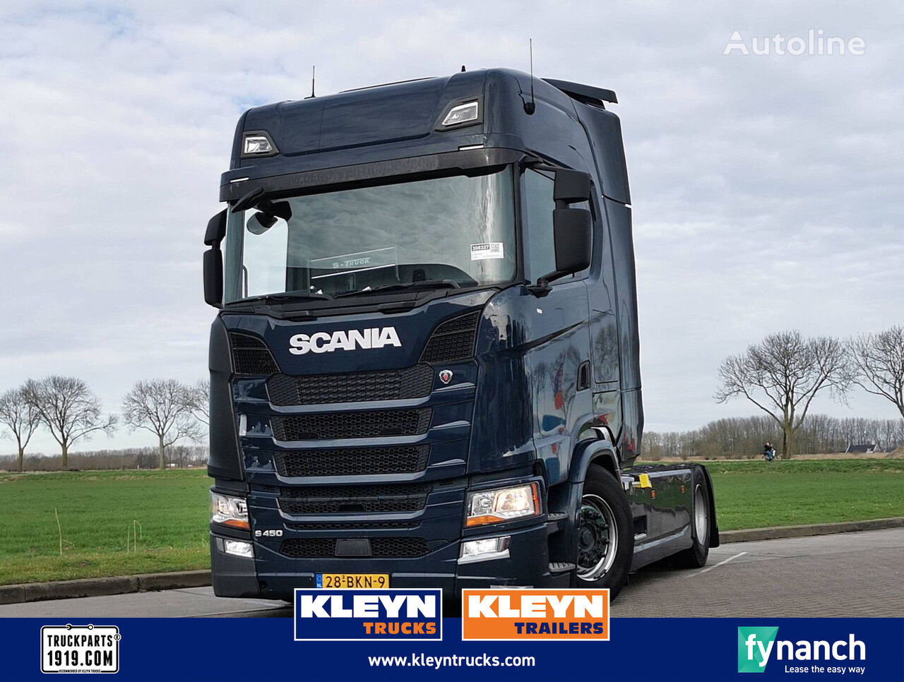 Scania S450 retarder 2x tank trekker