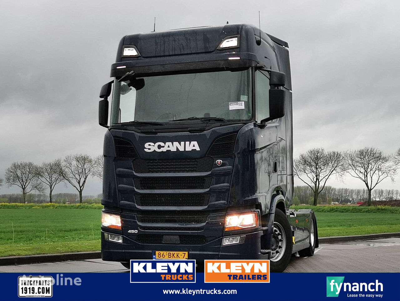 Scania S450 retarder 2x tank truck tractor