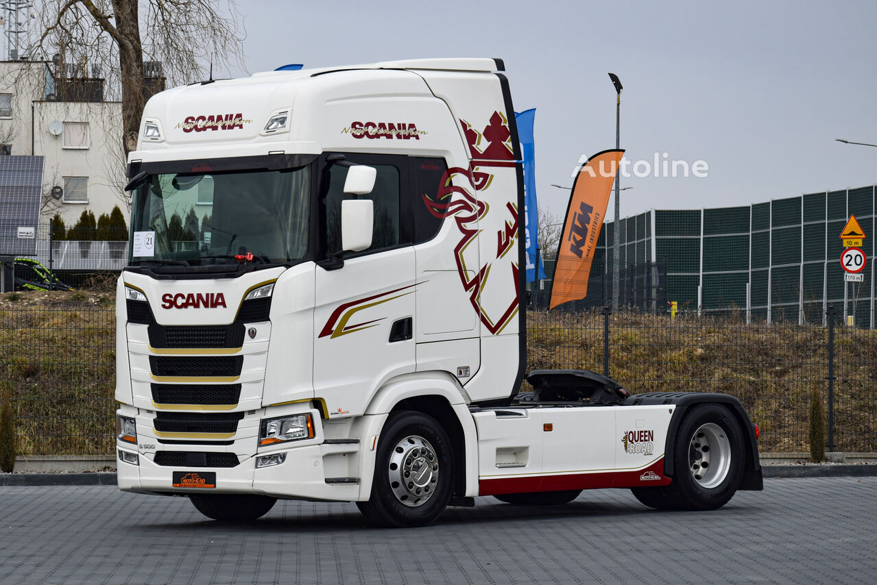 camião tractor Scania S500