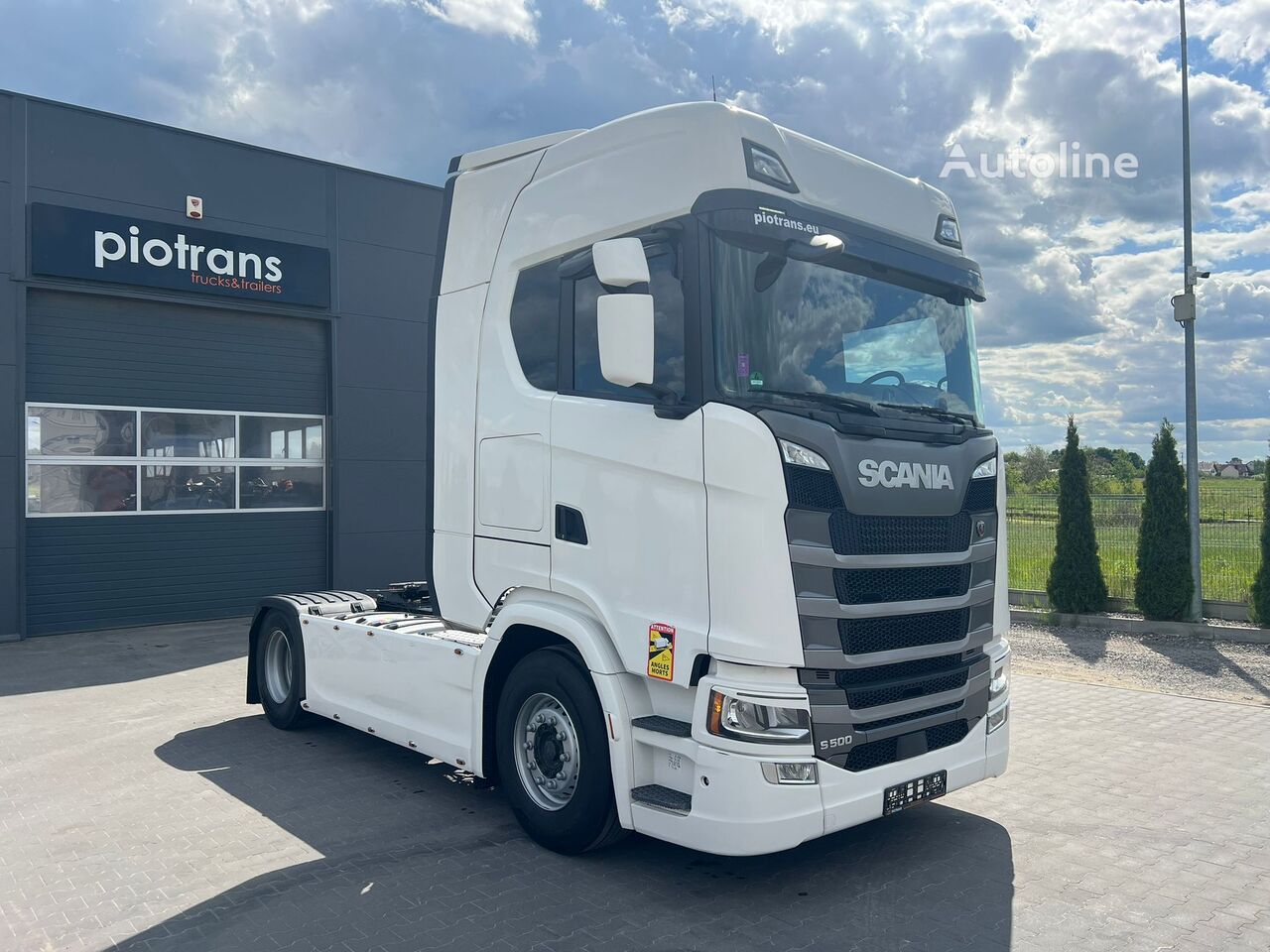 Scania S500 / 2019 / ZABUDOWY / TOP STAN / WYSOKA KABINA truck tractor - Autoline