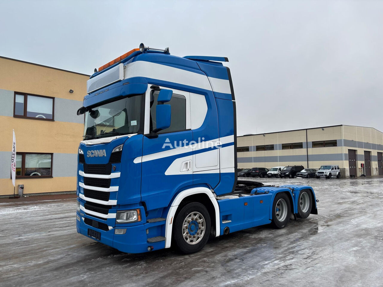 тягач Scania S500 6x2 + RETARDER