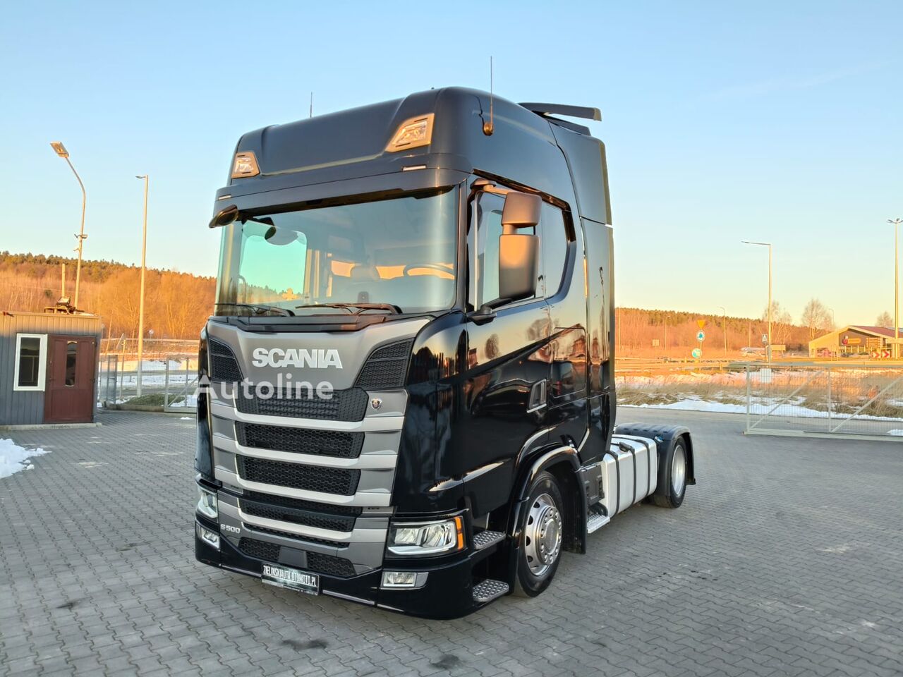 тягач Scania S500 / EURO 6 / RETARDER / LOW DECK / Zbiorniki paliwa 1400L / L