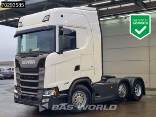 new Scania S500 S 6X2 NEW! Retarder Lift+Lenkachse 2x Tanks Full-Air Standk truck tractor