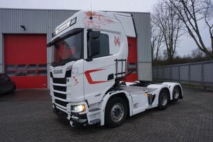 defekte Scania S500 SUPER / ENGINE RUNNING / RETARDER / 295WB / HYDRAULICS / 6X Sattelzugmaschine