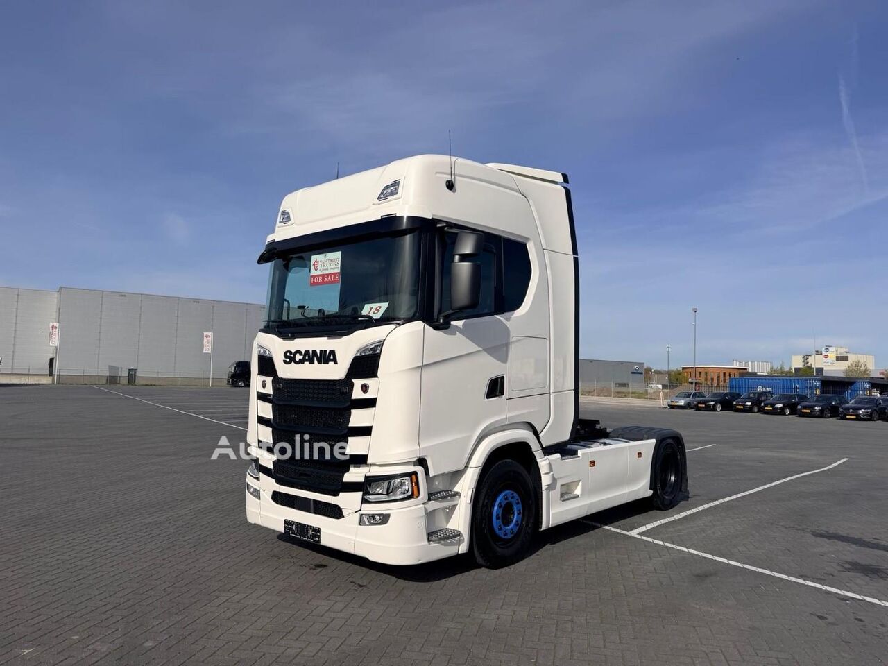 Тягач Scania S500 automaat, Retarder, night airco, LOW KM - Autoline