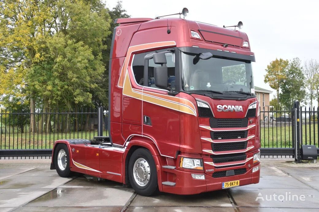 Scania S520 NGS 4x2NB - RETARDER - FULL AIR - PARK. AIRCO - PTO - LEATH dragbil