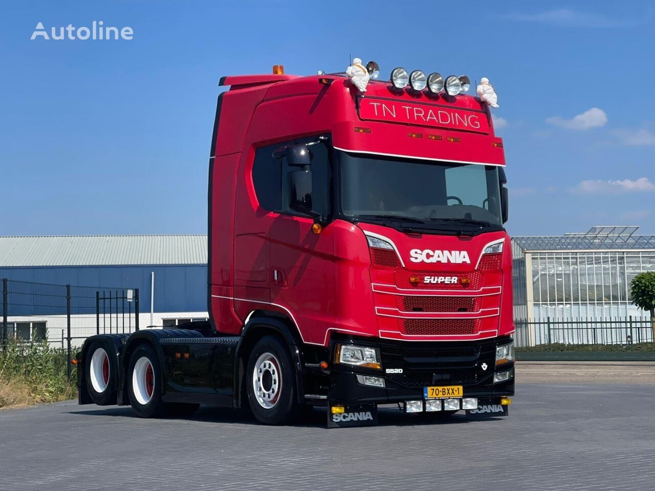 camião tractor Scania S520 RETARDER, FULL AIR, DOUBLE BOOGIE, SHOW TRUCK!