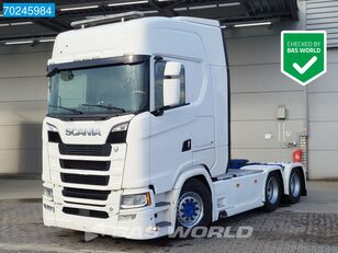 Scania S580 6X4 Retarder Highline ACC Navi Standklima LED truck tractor