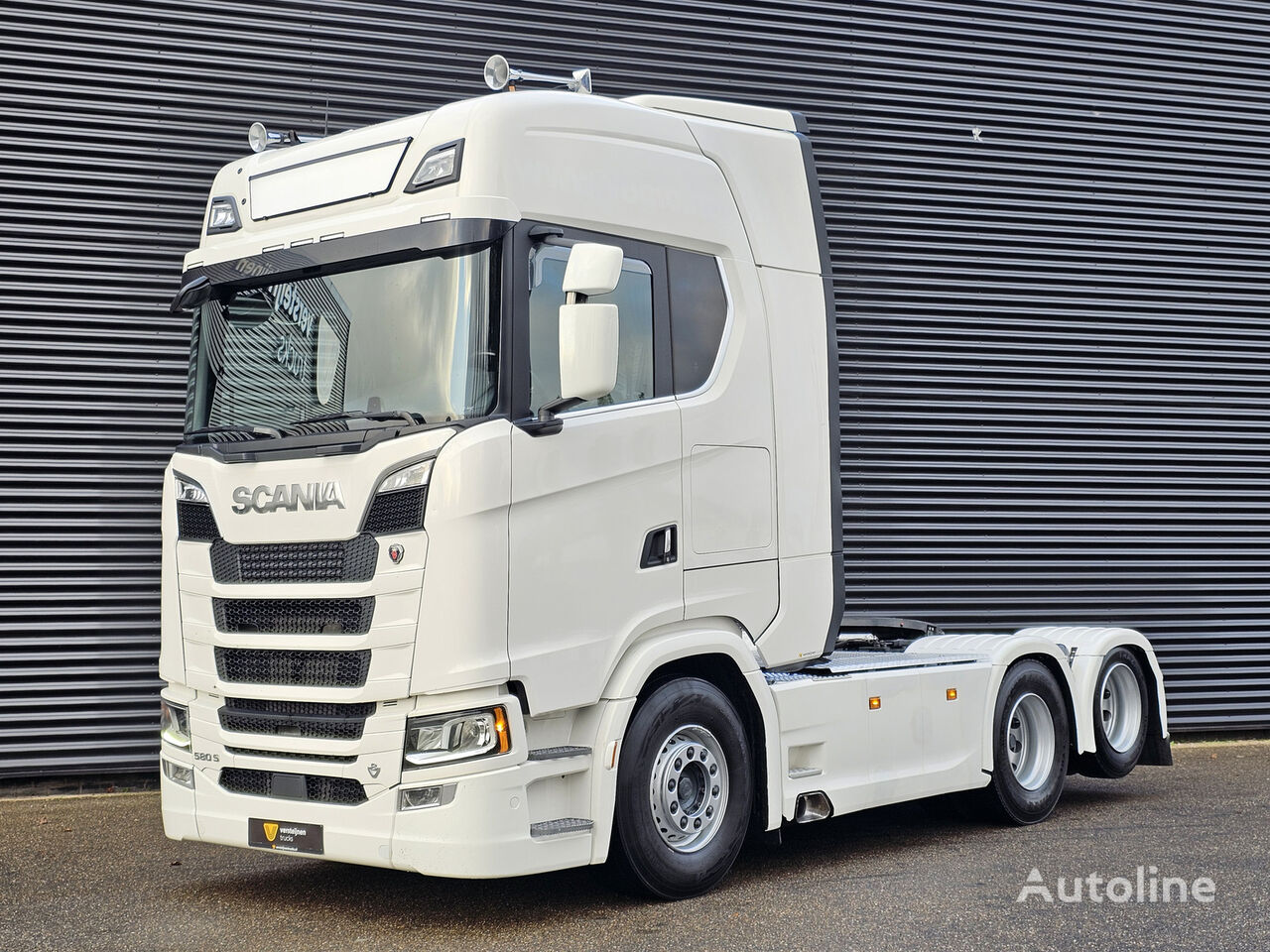 السيارات القاطرة Scania S580 V8 6x2 BOOGIE / RETARDER / FULL AIR