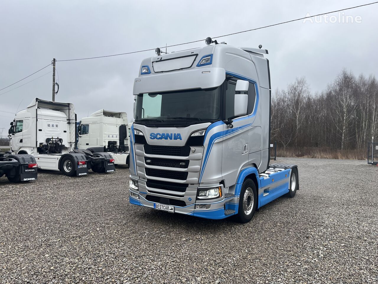 тягач Scania S580/ V8/ only Adblue/ Air Integral/ Perfect condition