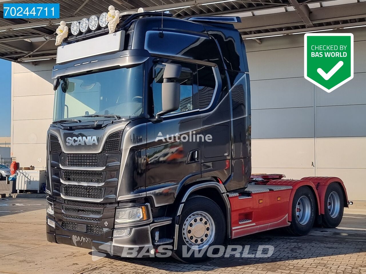 Scania S650 6X4 Retarder ACC Navi LED truck tractor