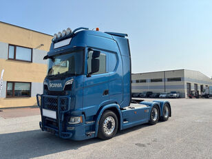 Scania S730 6X4 + RETARDER + 70T truck tractor