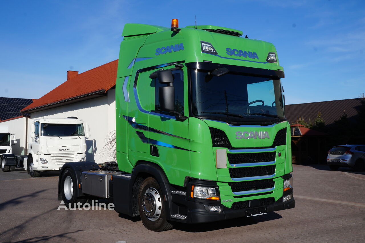 Ťahač Scania Scania R 410 EURO 6 ACC RETARDER 4 PODUSZKI NISKI PRZEBIEG R450 na predaj | Autoline SK Ťahač Scania Scania R 410 EURO 6 ACC RETARDER 4 PODUSZKI NISKI PRZEBIEG R450 - Autoline