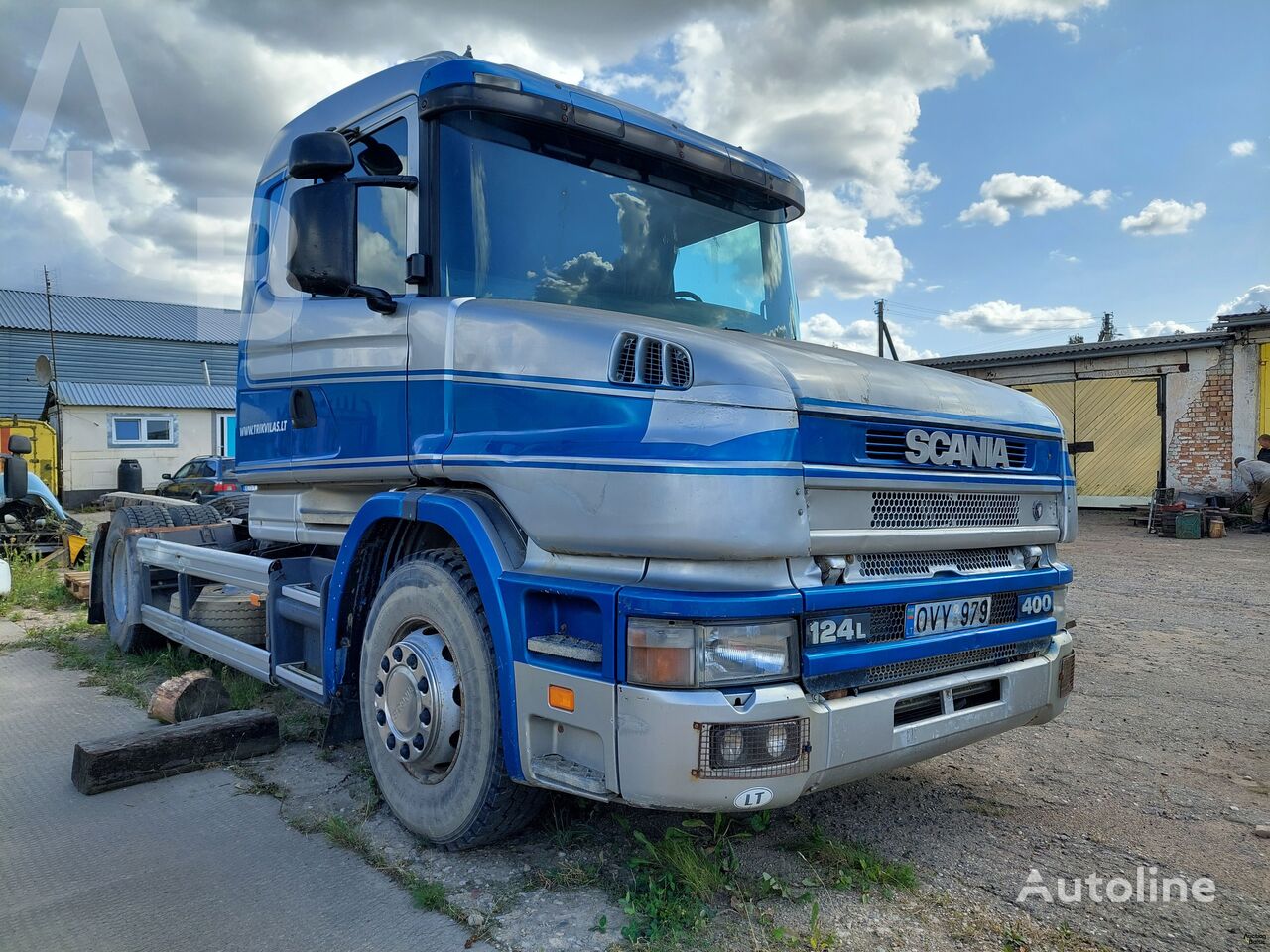 тягач Scania T 124 LA