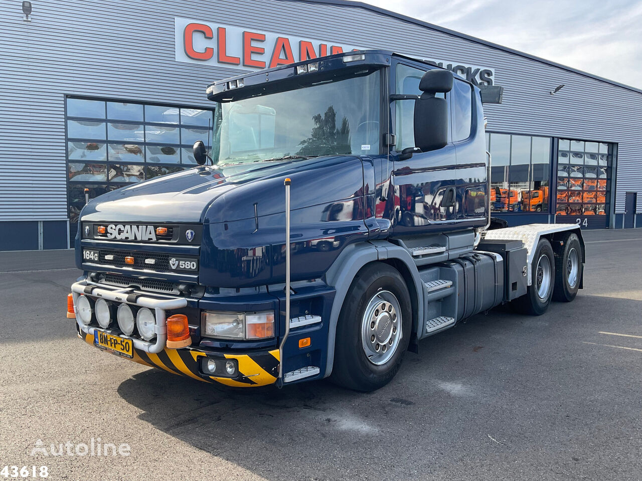 vlačilec Scania T 164.580 V8 6x4 Origineel NL Trekker!