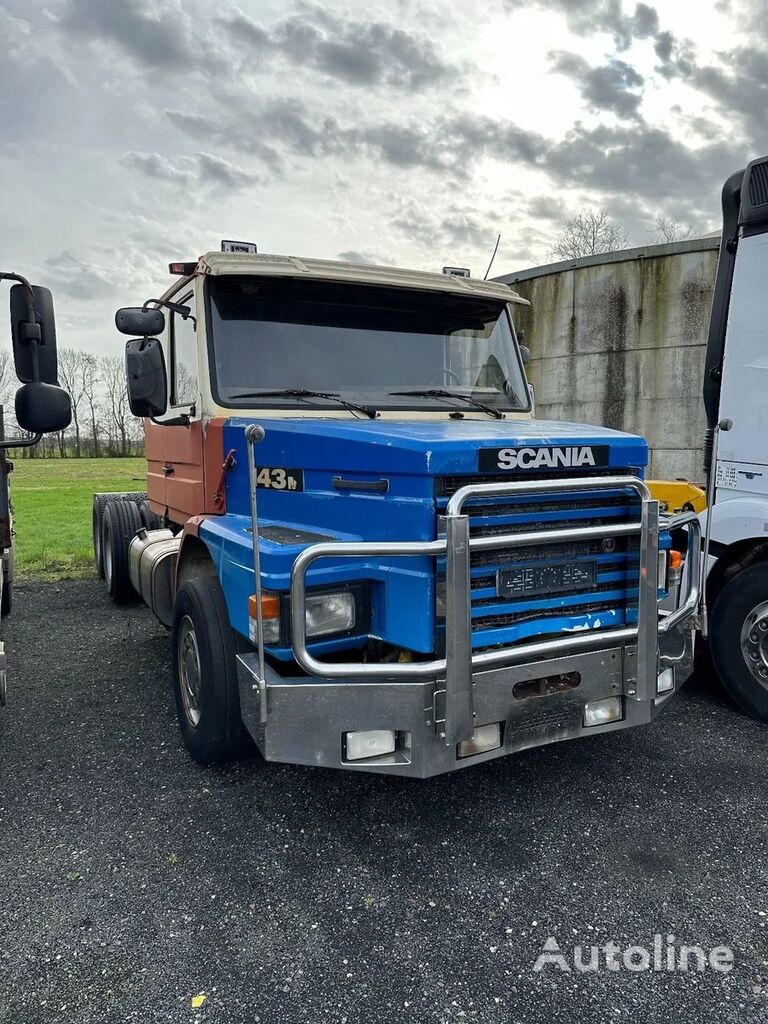 tracteur routier Scania T143-450 V8 HAUBER/NEUS/TORPEDO