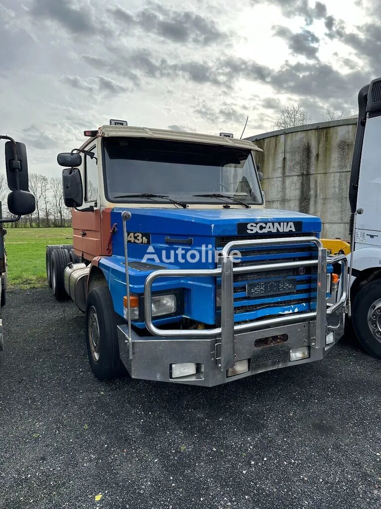 Scania T143-450 V8 HAUBER/NEUS/TORPEDO truck tractor