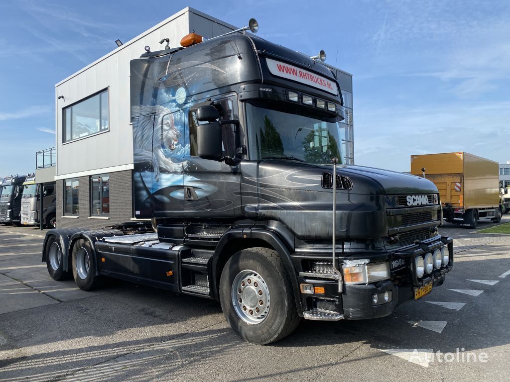 Scania T164-580 V8 6X2 + RETARDER + KIEPHYDRAULIEK - EURO 3 - MANUAL GE dragbil