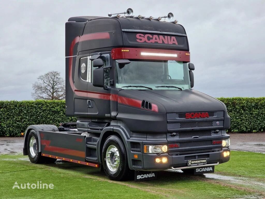 Scania T164-580 V8 Topline 4x2 - Original Torpedo/Hauber - Retarder - 4 çekici