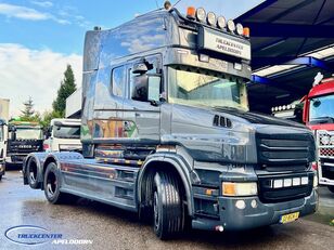 Scania T560 Longline, 6x2, Retarder, Torpedo - Hauber - T serie, Vlastu truck tractor