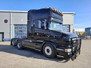 Scania T730 V8 / NL TRUCK / BOOGIE / HYDRAULICS / RETARDER / TUV:16-02- tegljač