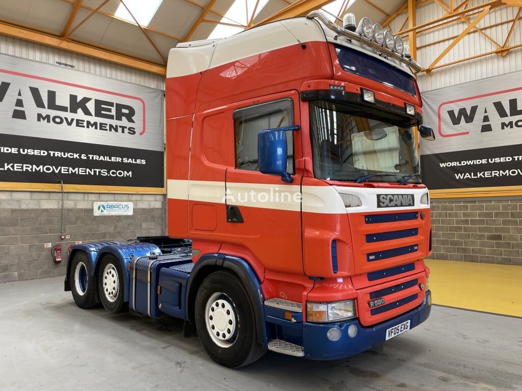 Scania V8 R580 TOPLINE 6X2 TRACTOR UNIT – 2005 – VF05 EXG truck tractor