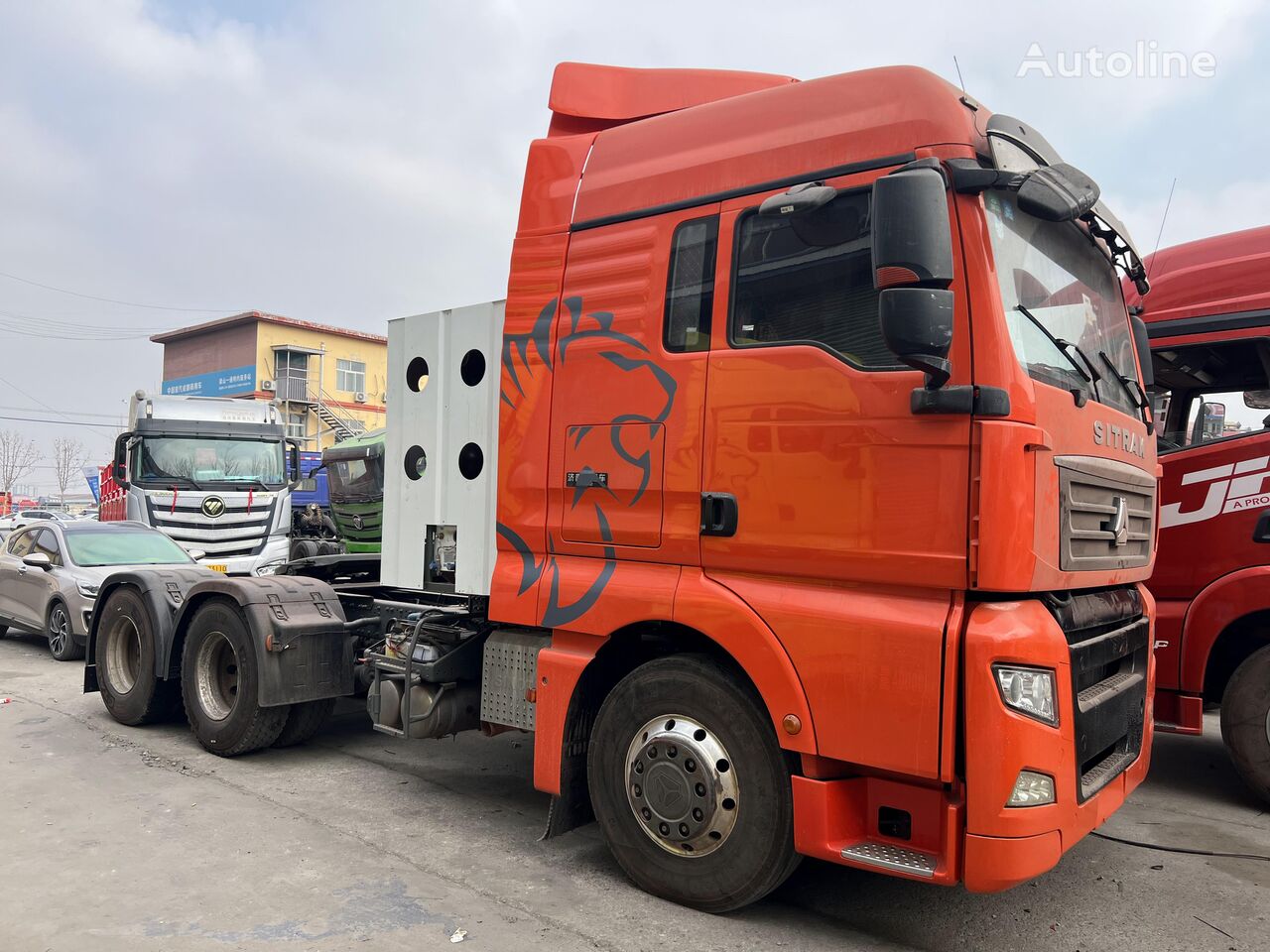 Sinotruk Howo CNG  truck tractor