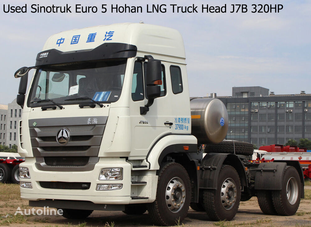 Sinotruk Howo Hohan LNG Truck Head in Libya trekkvogn