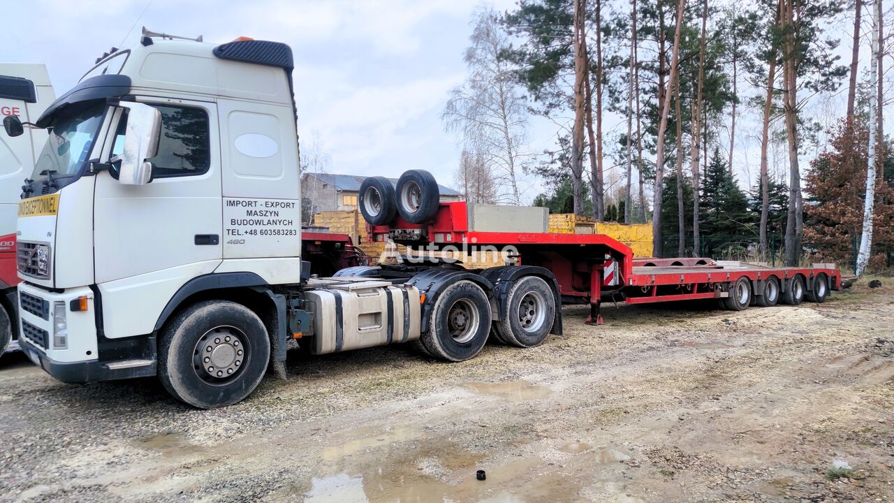 Volvo FH 13 480 truck tractor + car transporter semi-trailer