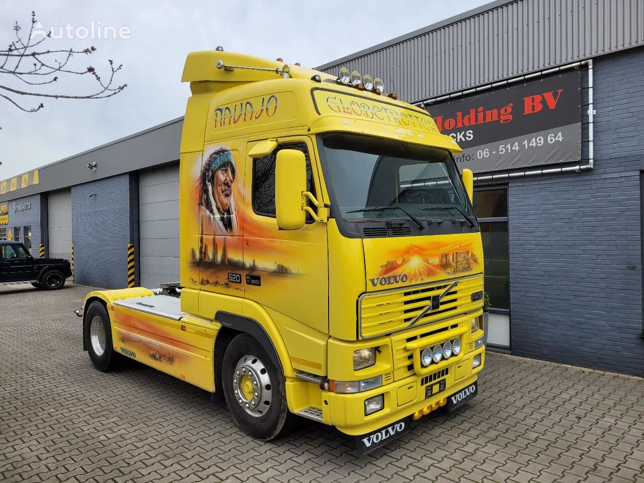 trattore stradale Volvo FH 16 4X2 Globetrotter hydraulik low km