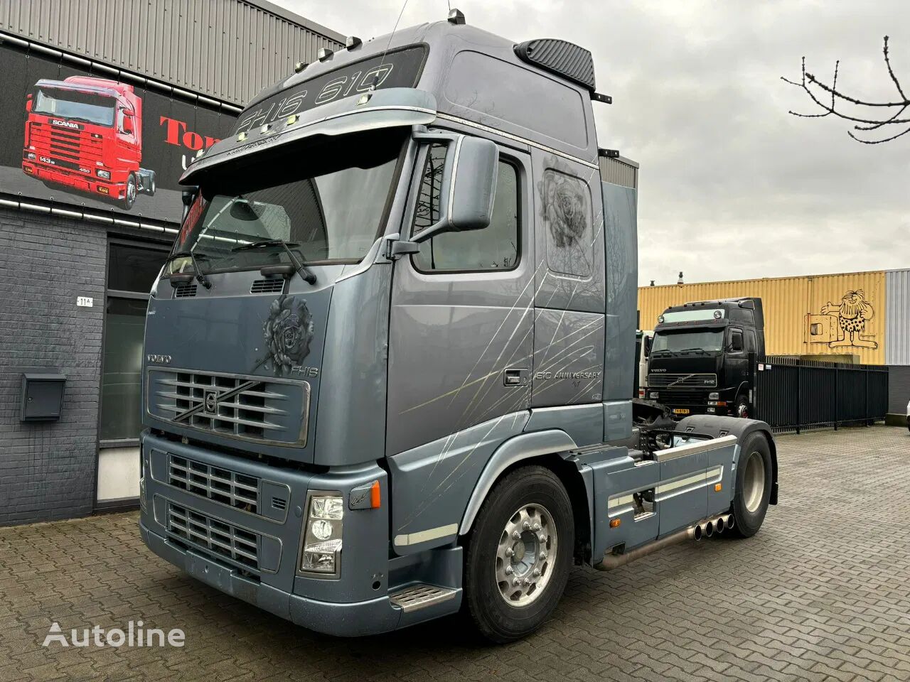 τράκτορας Volvo FH 16.610 Globetrotter Manual gear Retarder Voith old tacho