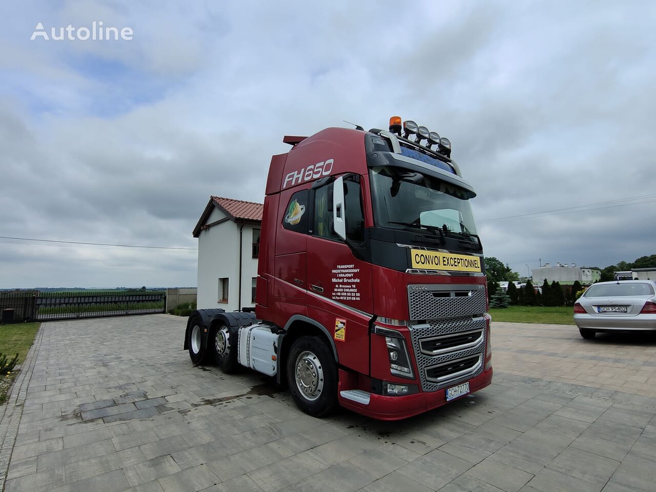 السيارات القاطرة Volvo FH 16 650 odstępstwa 60 Ton