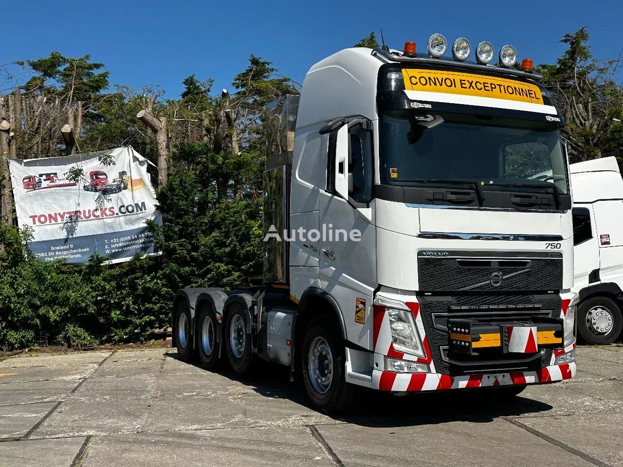 tahač Volvo FH 16.750 8X4 Tractor-unit Push-pull 180T Retarder *Top conditio