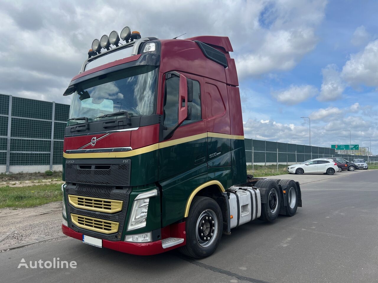 cap tractor Volvo FH 4 500HP