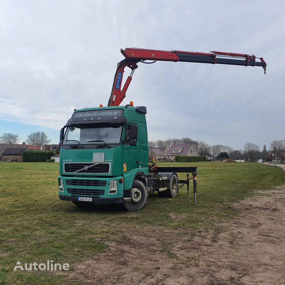 السيارات القاطرة Volvo FH 420 4X2 EURO 3 CRANE EFFER 25T 13M REMOTE CONTROL MANUAL RETA