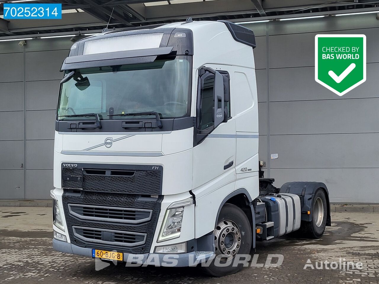 тягач Volvo FH 420 4X2 NL-Truck VEB+ Globetrotter ADR ACC