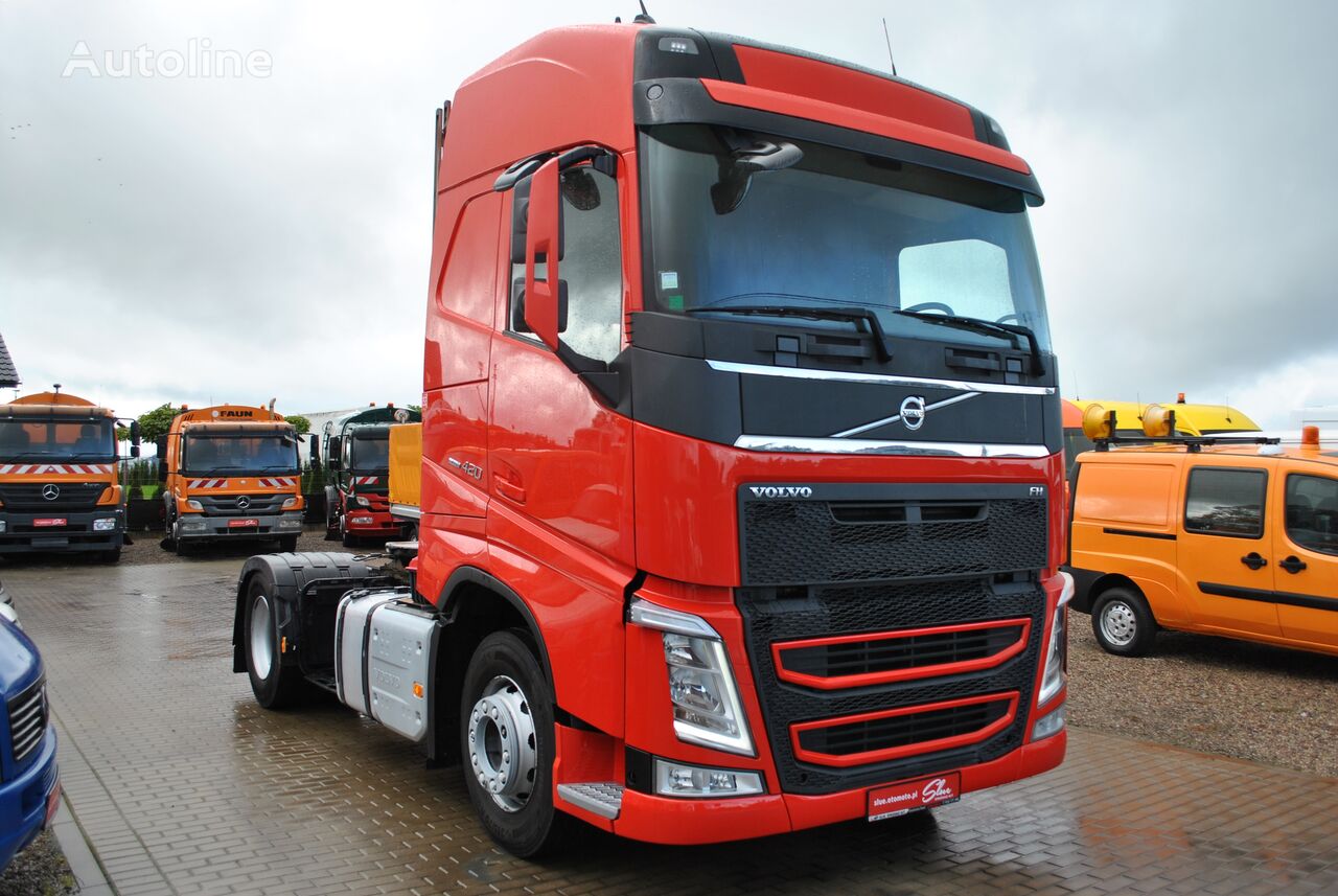 тягач Volvo FH 420 Euro 6 Ciągnik Siodłowy 404 Tyś Przebiegu